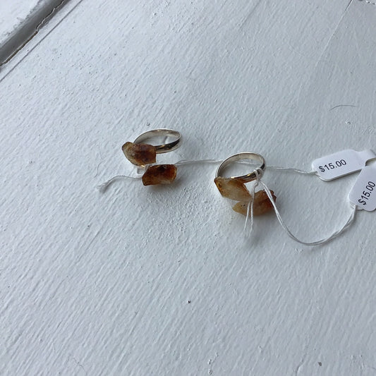 Citrine Rings