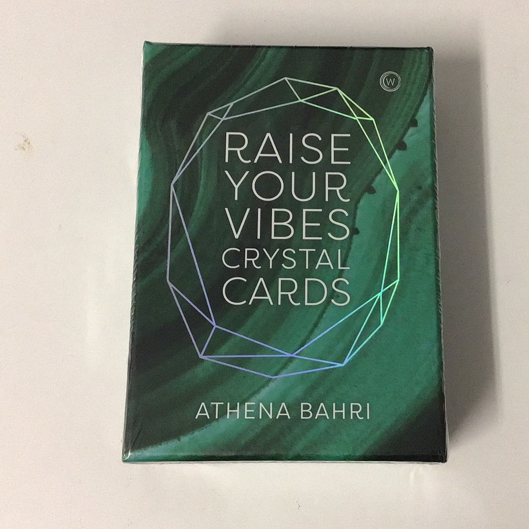 Raise Your Vibes Crystal Cards by Athena Bahri (Certified Crystal Master)