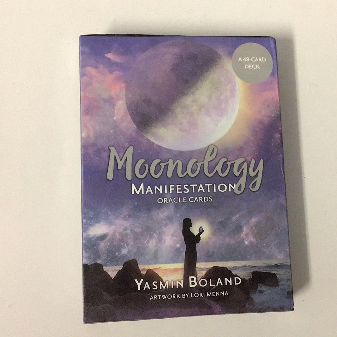 Moonology Manifestation: Oracle Deck and Guidebook (By: Yasmin Boland)