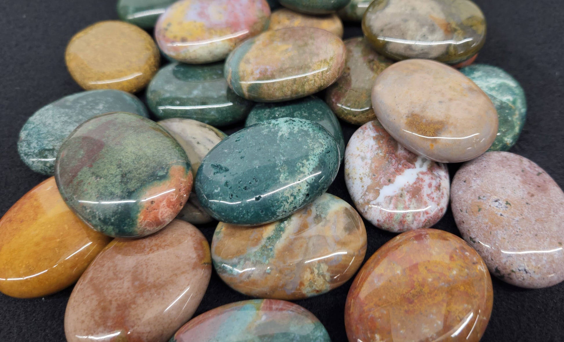 Ocean Jasper Palm Stone