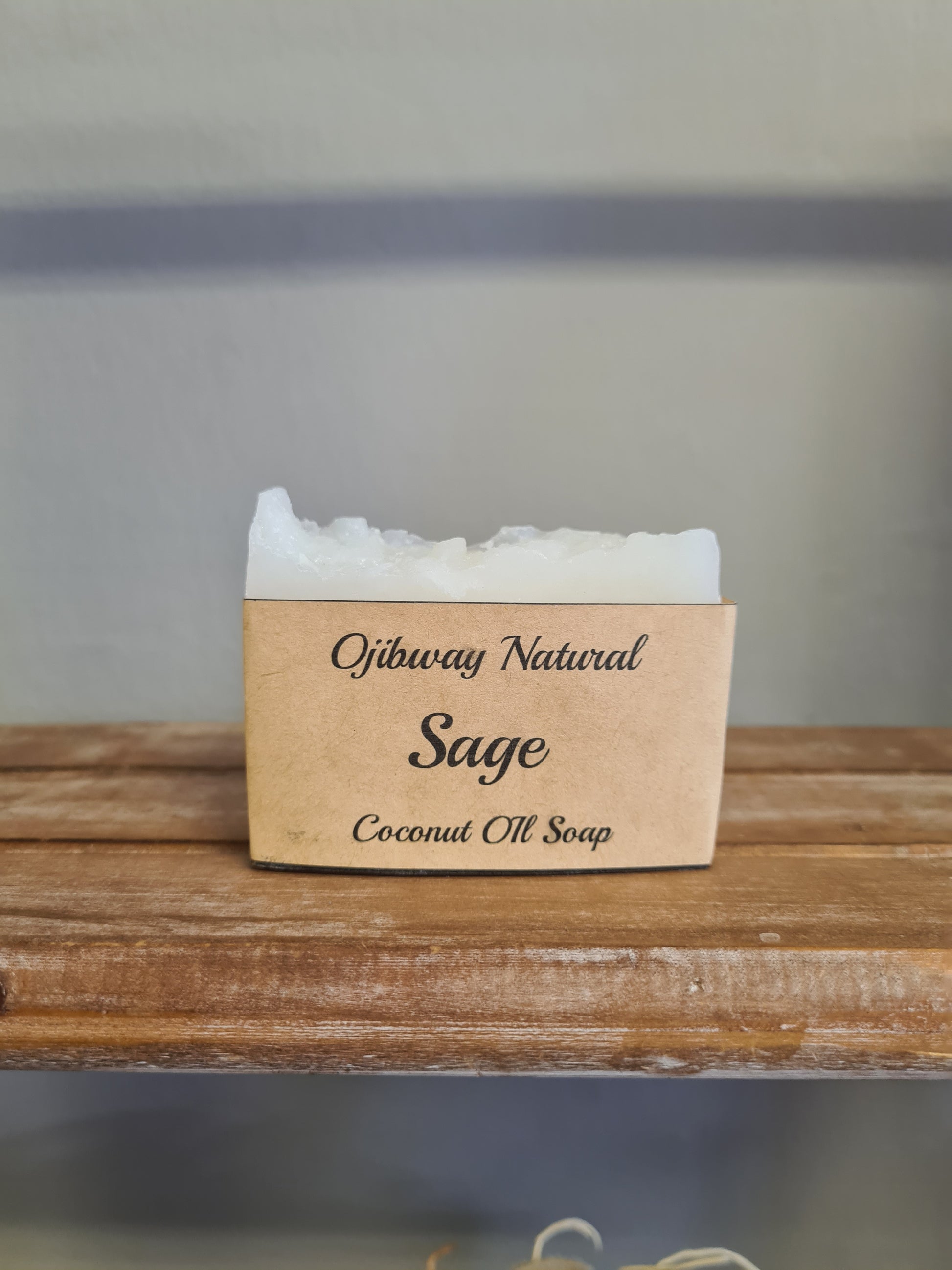 Ojibway Natural Coconut Oil Soap-Sage