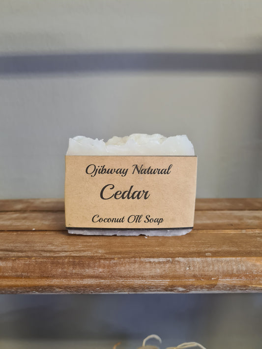 Ojibway Natural Coconut Oil Soap-Cedar