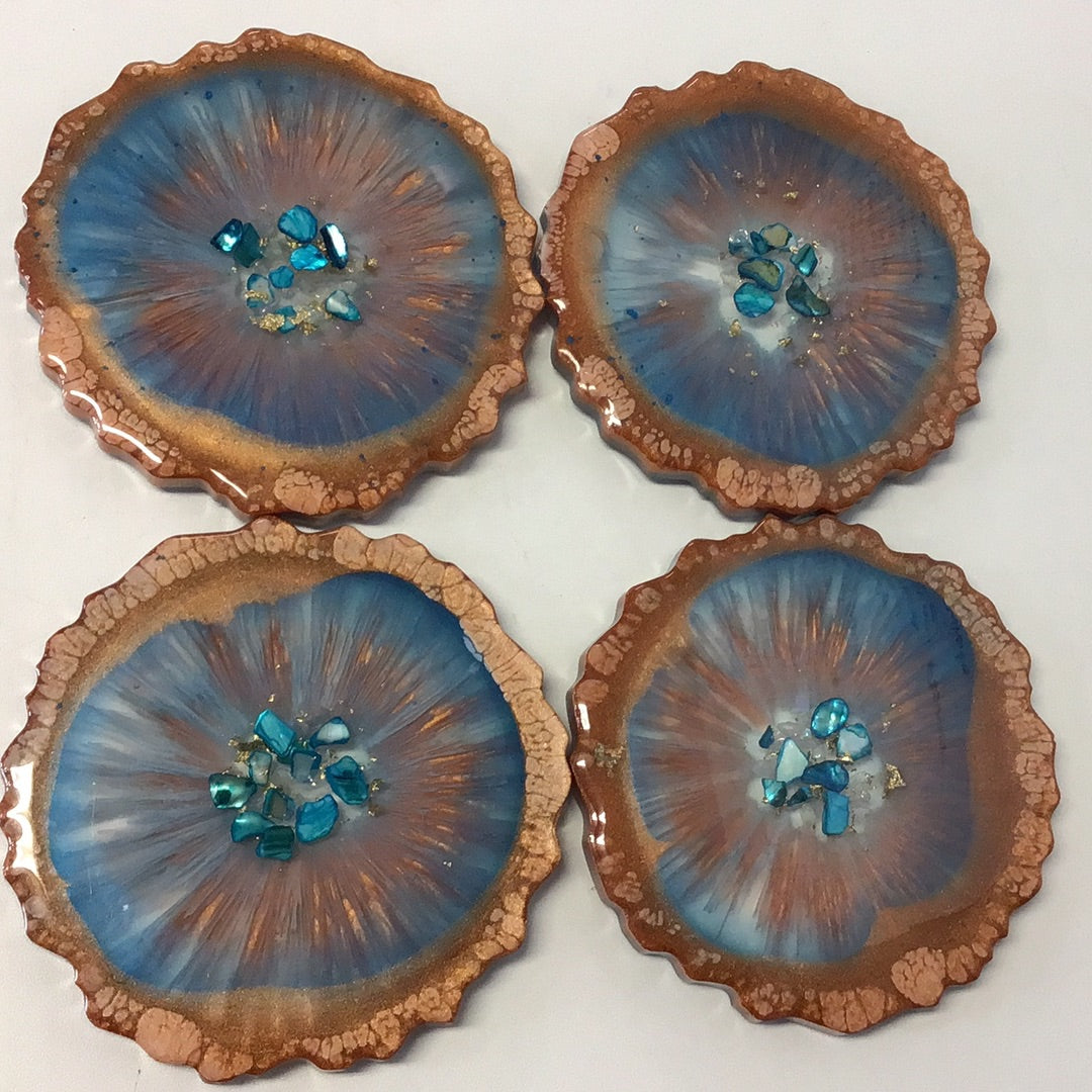 Handmade Coasters (Set of 4) - MG Creations