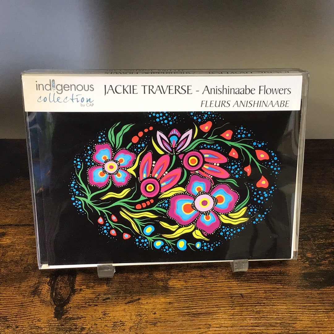 "Anishinaabe Flowers" by Traverse, Jackie - Note Cards (12 Envelopes & Cards 4"X6")