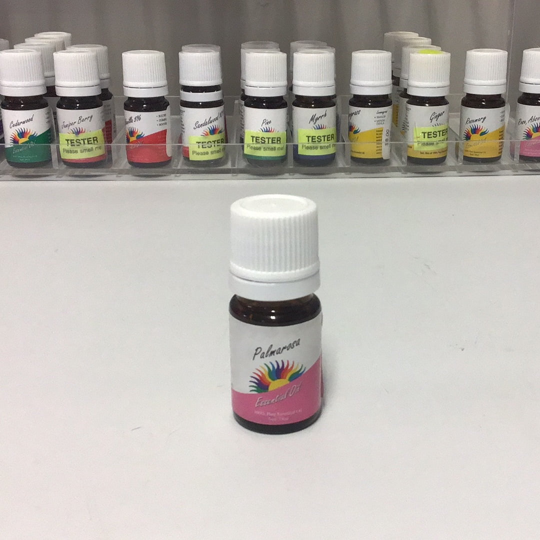 Palmarosa Essential Oil (Colour Energy) (5ml/.18 oz)