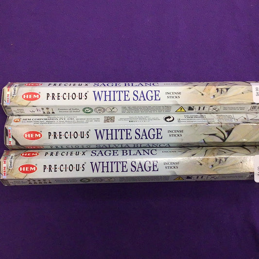 Precious White Sage HEM