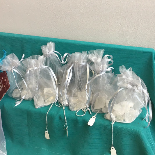 Clear Quartz Crystal Bags