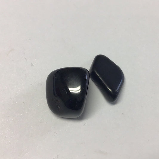 Obsidian Black Tumbled