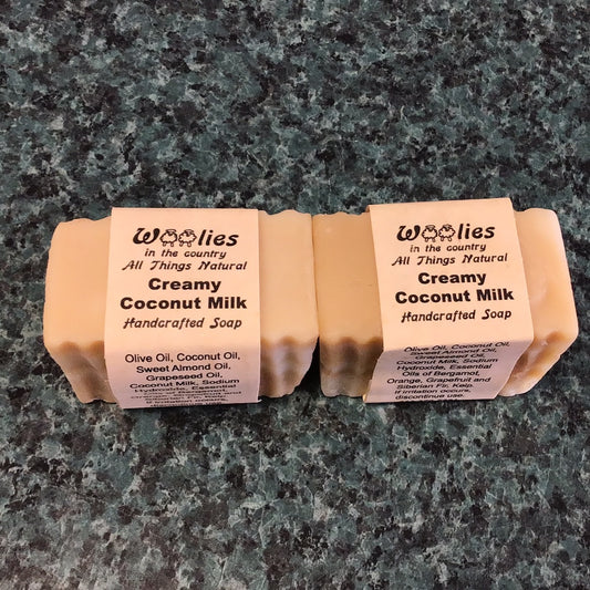 Creamy Coconut Milk Woolies Soap