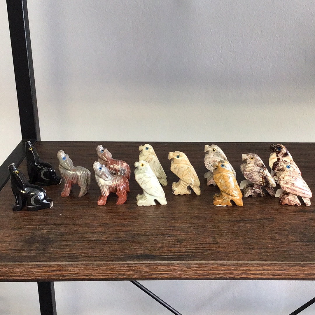 Mini Stone Figures