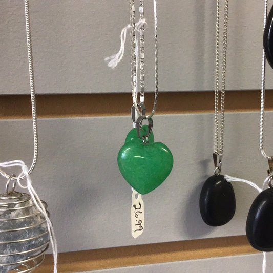 Jade Heart Necklace