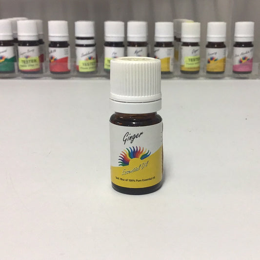 Ginger Essential Oil (Colour Energy) (5ml/.18 oz)