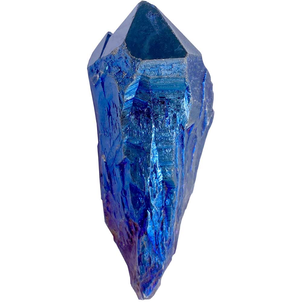 Cobalt Aura Quartz Points