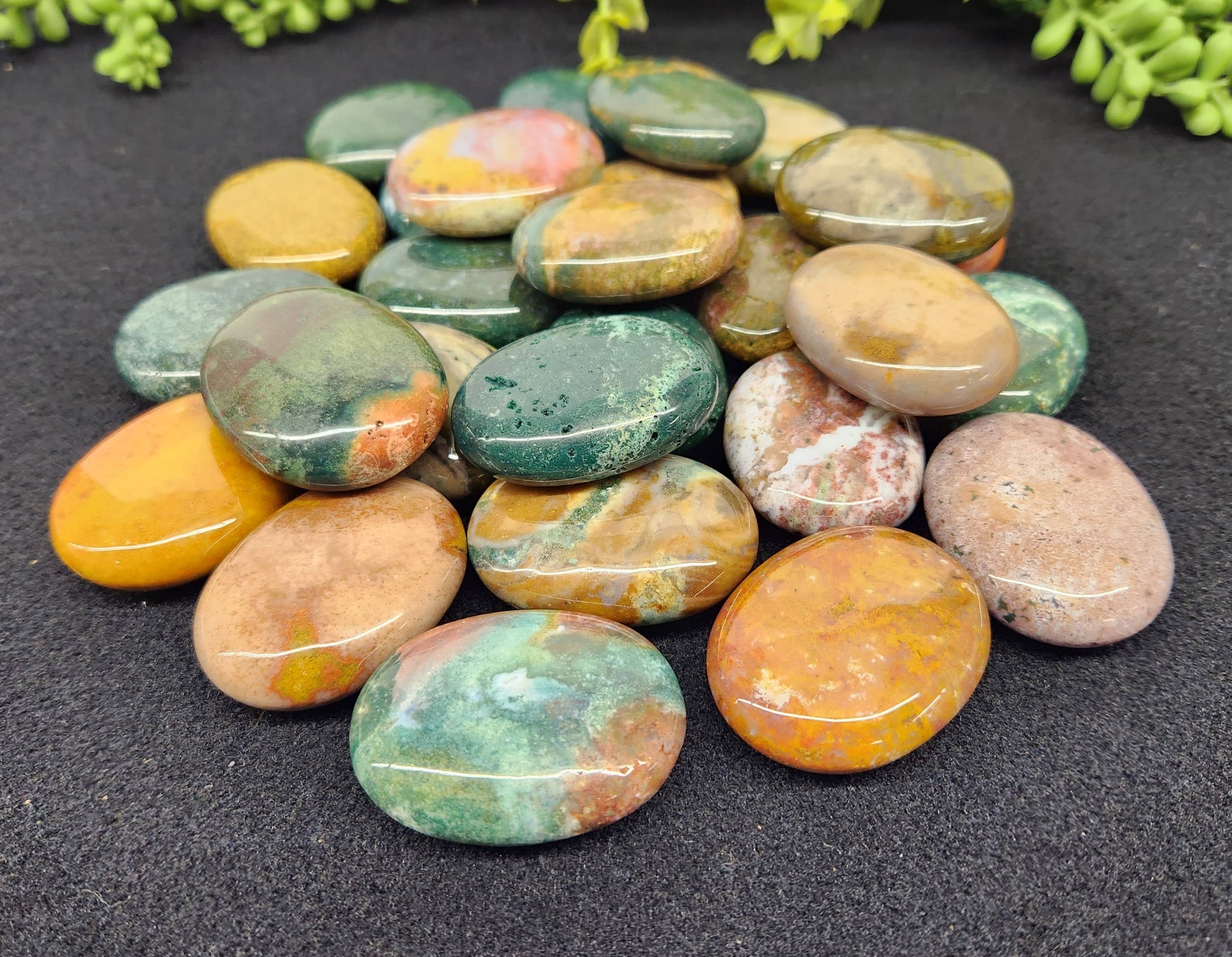 Ocean Jasper Palm Stone