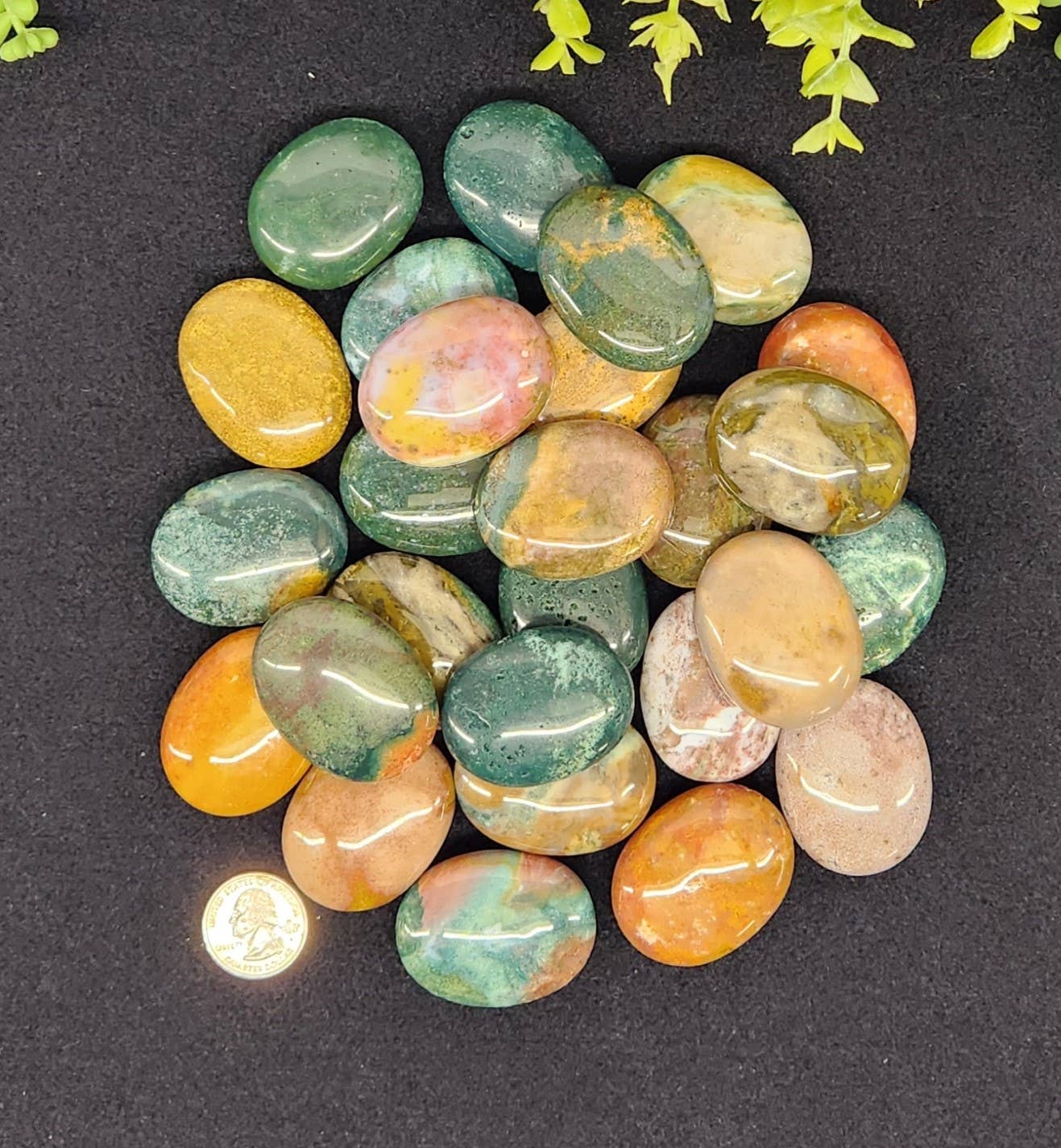 Ocean Jasper Palm Stone