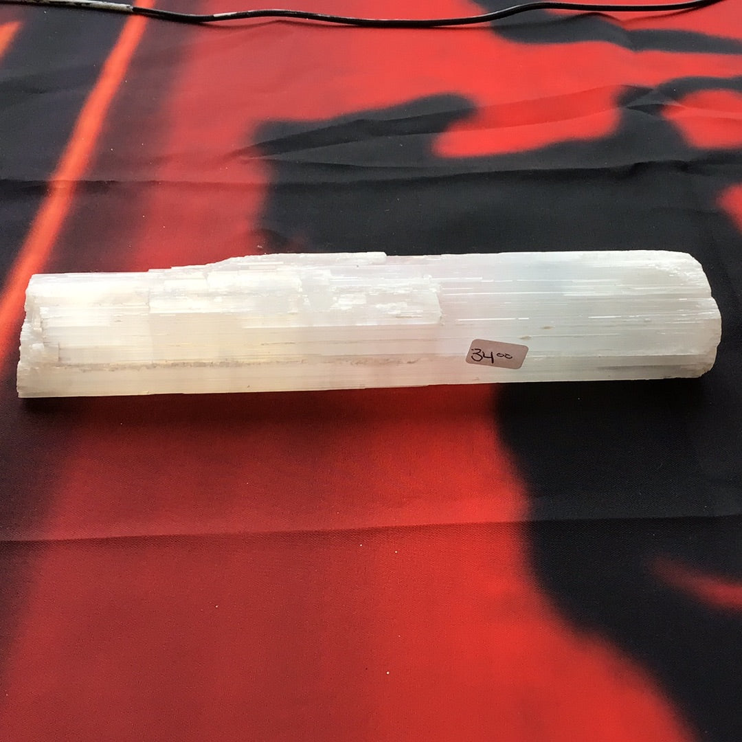 Selenite Wand 7"