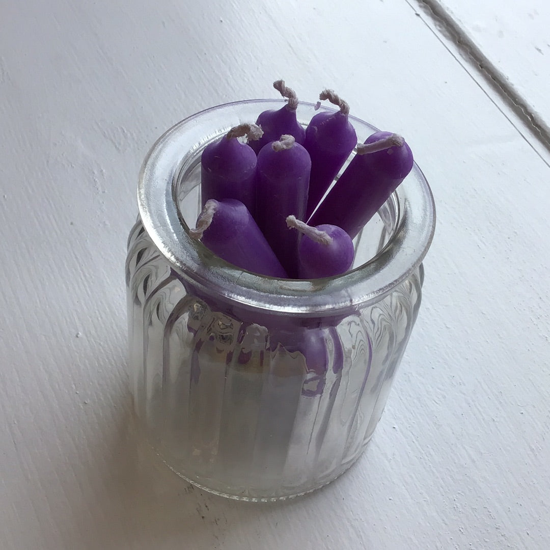 Biedermann Medium Purple Candle