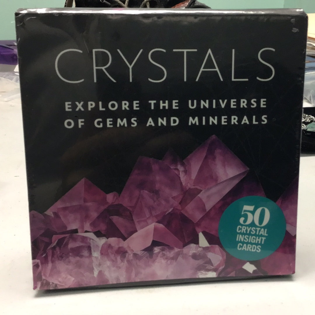 Crystals Insight Cards: Explore the Universe of Gems and Minerals