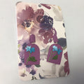 Purple Clay With Purple Floral