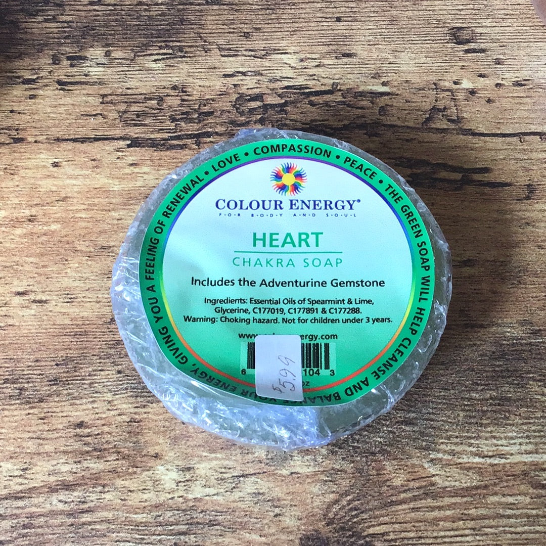 Color Energy Heart Soap