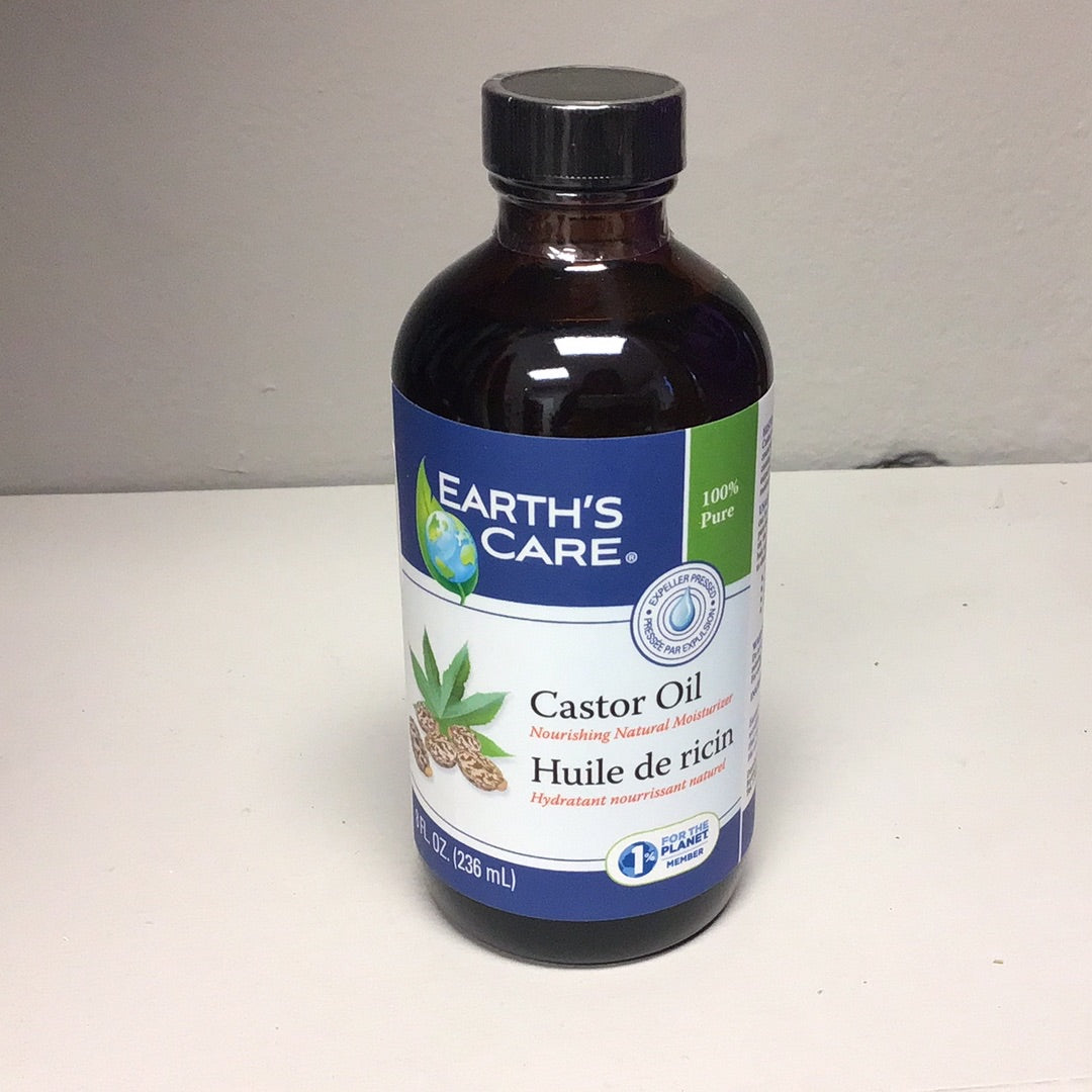 Earth's Care - Castor Oil 8 FL. OZ.