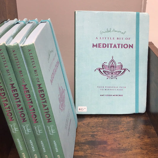 A Little Bit of Meditation Guided Journal: Your Personal Path to Mindfulness (By: Amy Leigh Mercree)