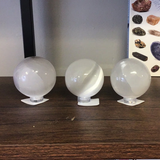 Small Selenite Sphere