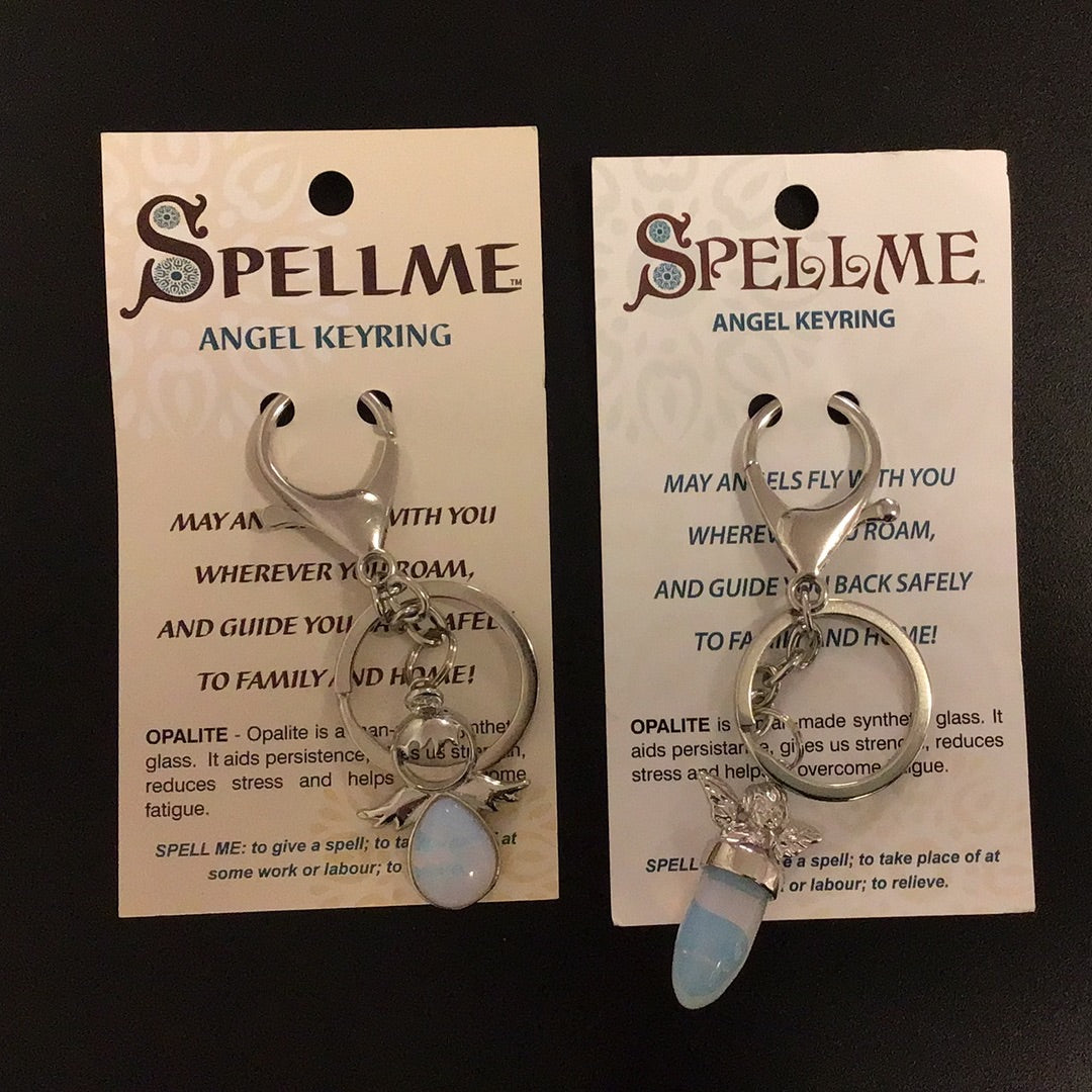 SPELLME Angel Keyring