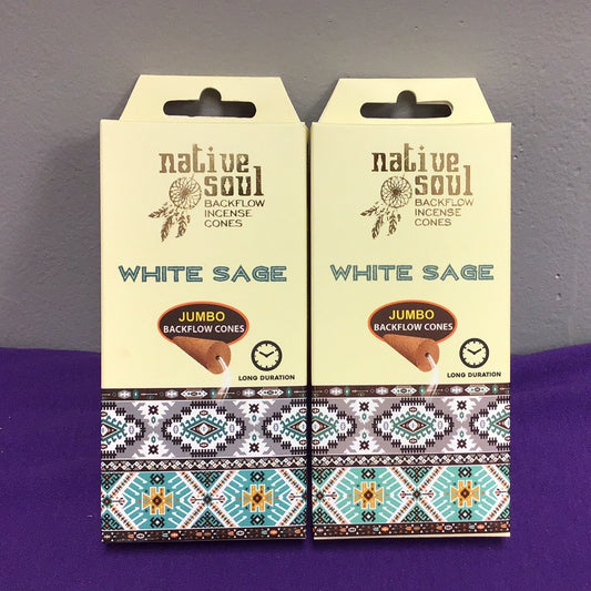 Jumbo White Sage: Native Soul