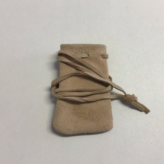 Leather Medicine Pouch 2" X 1.5"