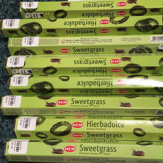 Sweetgrass Incense