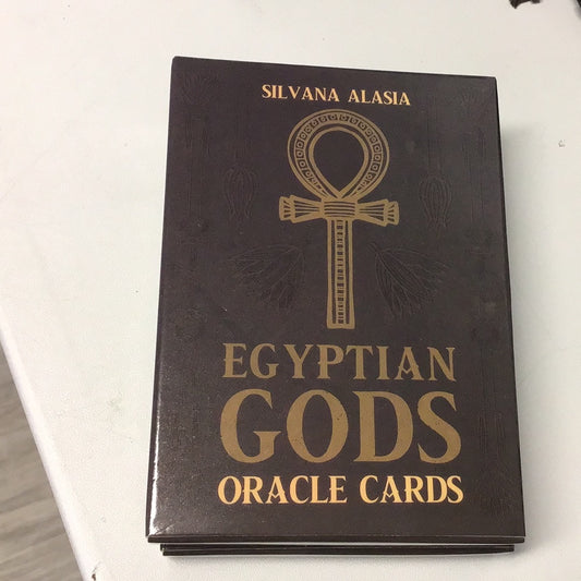 Egyptian Gods Oracle Cards (By: Silvana Alasia)