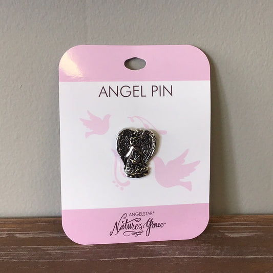 Angel Pin for PEACE (Nature's Grace)
