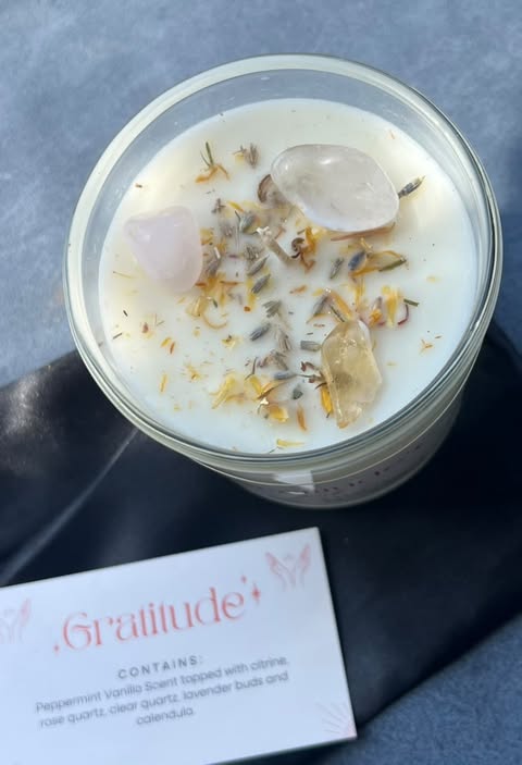 Gratitude-Intention Candle