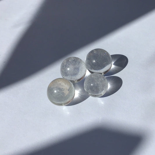 Quartz Clear Orbs