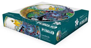 500 Piece Puzzle Lovebirds Sue Coccia