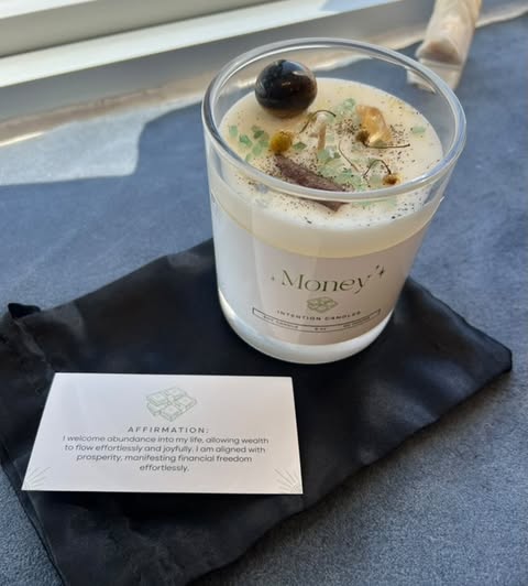 Money-Intention Candle