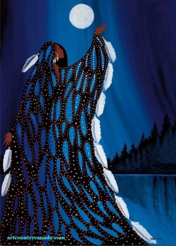 Standing Tall Blank card Betty Albert