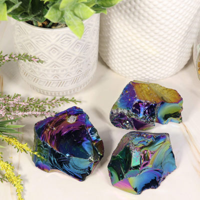 Aura Black Obsidian Chunks