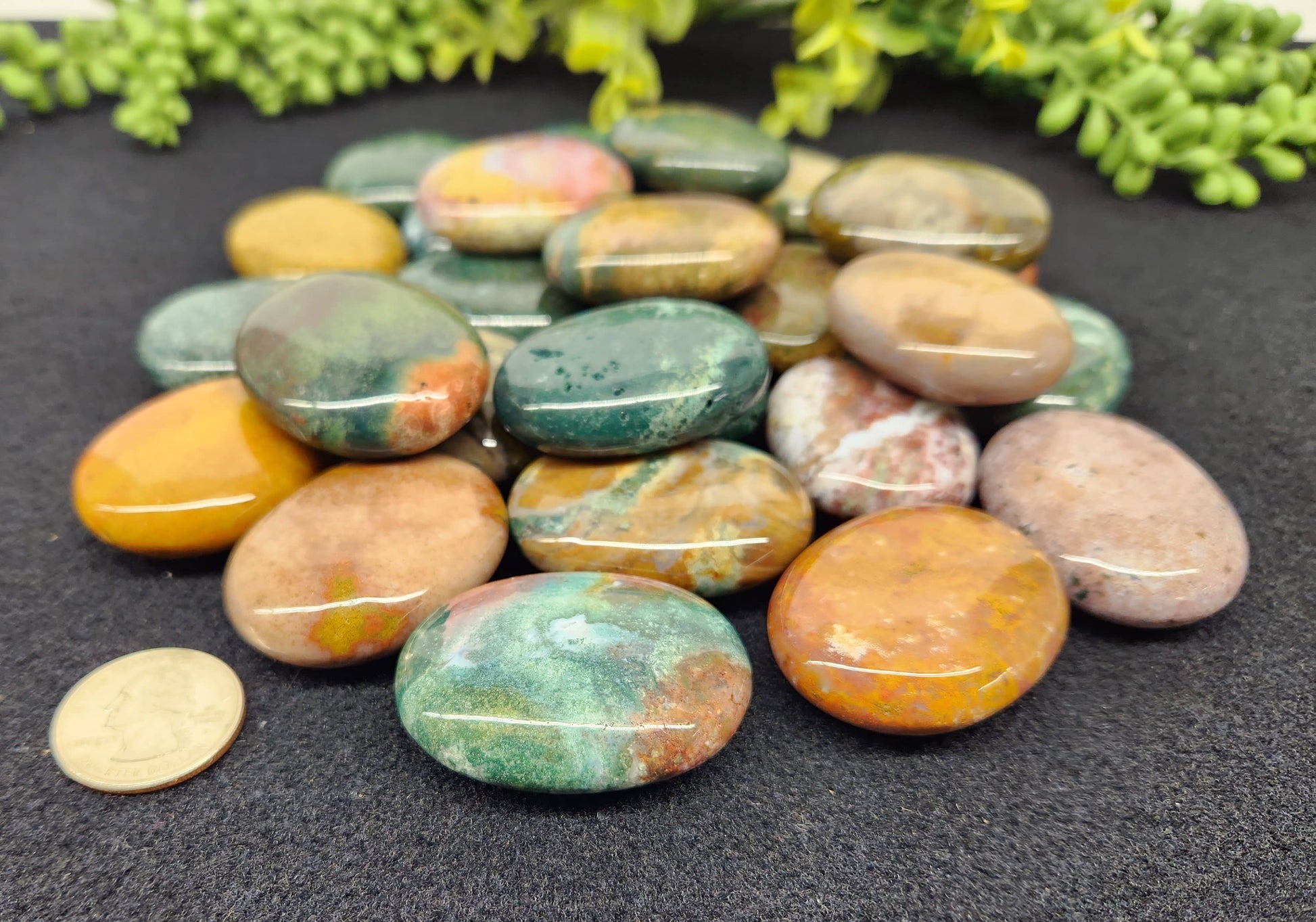 Ocean Jasper Palm Stone