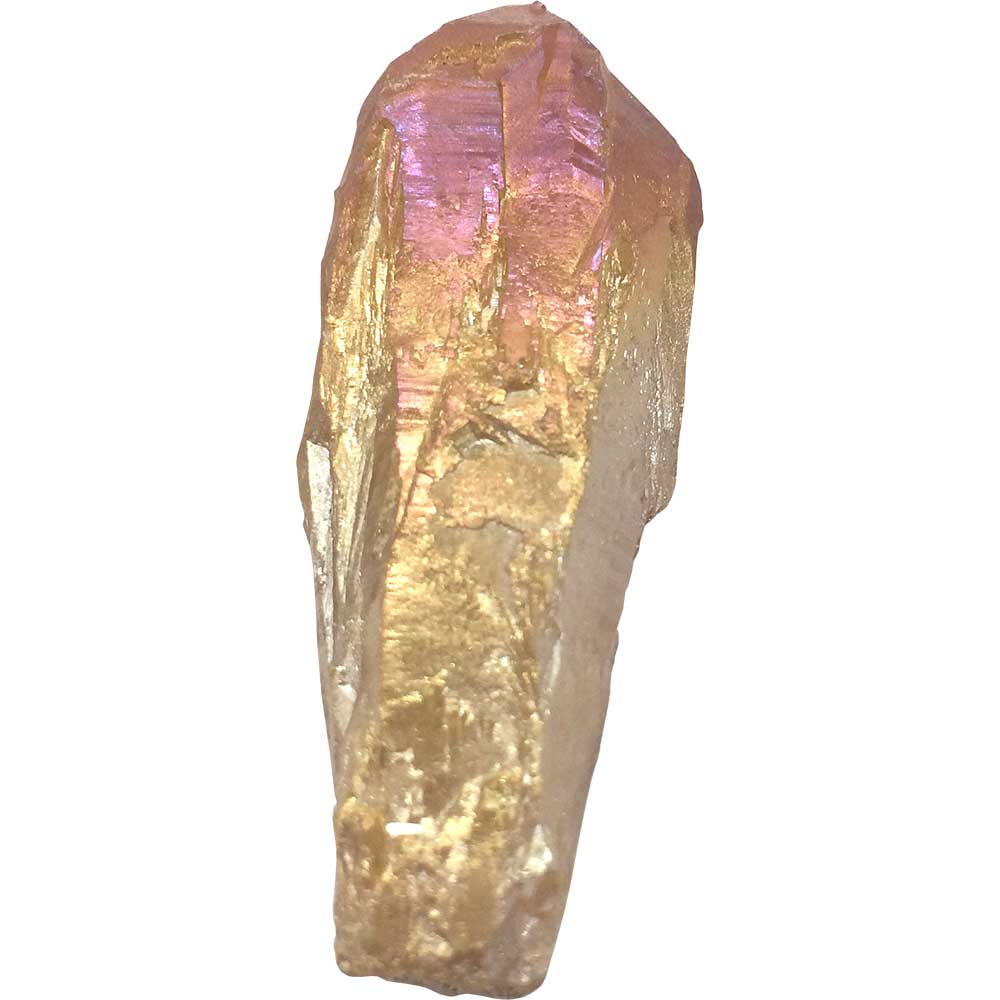 Champagne Aura Crystal Points