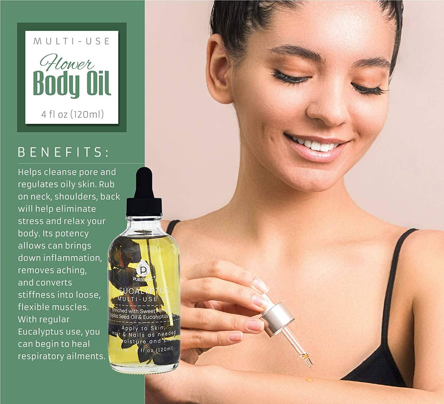 Multi-Use Flower Body Oils (EUCALYPTUS)