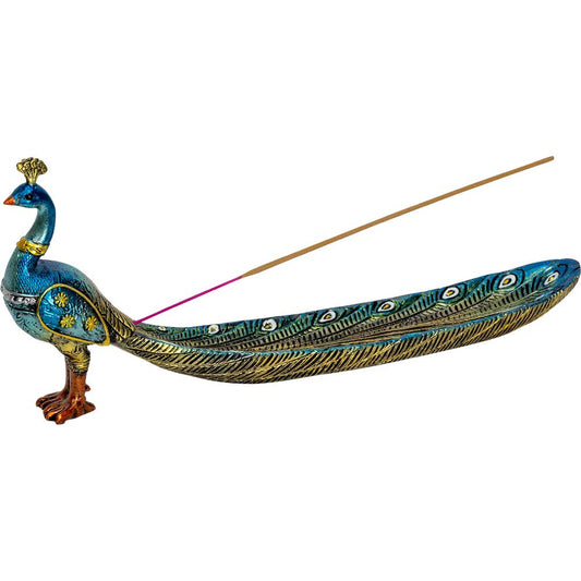 Peacock Incense Burner