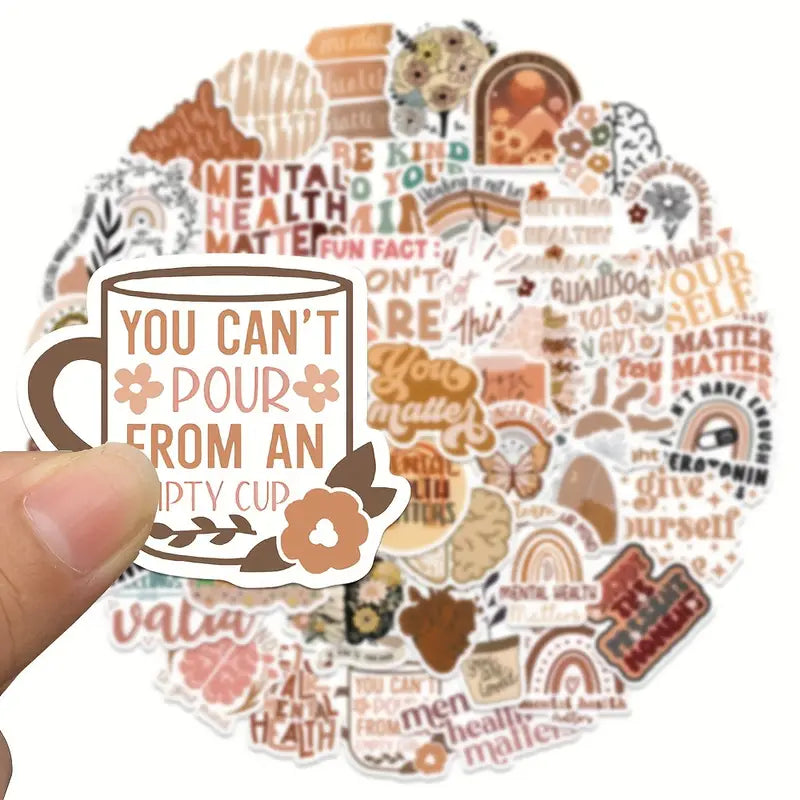 Positive Affirmation Sticker Bundle