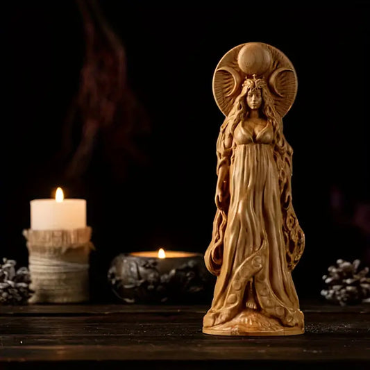 Greek Goddess Selene - Resin Statue